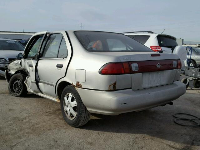 3N1AB41D3VL014883 - 1997 NISSAN SENTRA XE SILVER photo 3