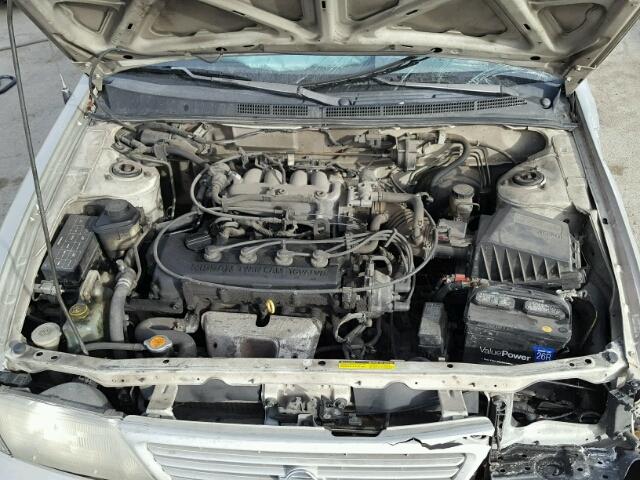 3N1AB41D3VL014883 - 1997 NISSAN SENTRA XE SILVER photo 7