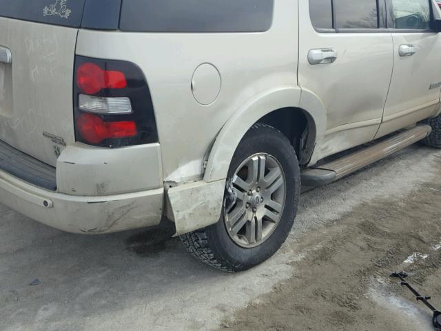 1FMEU75856UA88669 - 2006 FORD EXPLORER L WHITE photo 9