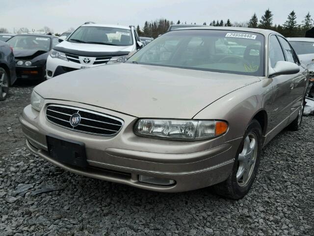 2G4WB55K5Y1302780 - 2000 BUICK REGAL LS BEIGE photo 2