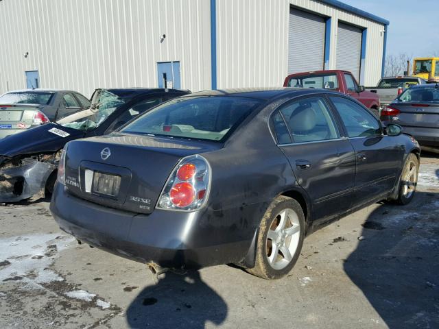 1N4BL11DX6C250107 - 2006 NISSAN ALTIMA SE CHARCOAL photo 4