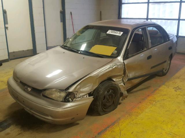 1Y1SK52862Z409133 - 2002 CHEVROLET GEO PRIZM SILVER photo 2