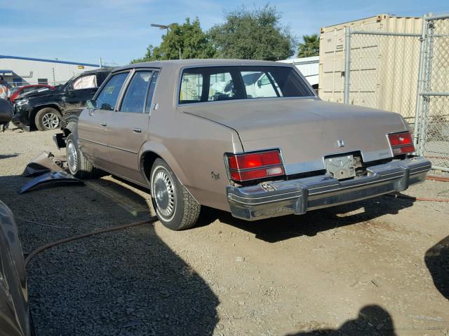 1G4AJ69A9DR415024 - 1983 BUICK REGAL TAN photo 3
