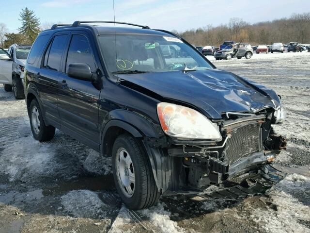 SHSRD78585U304313 - 2005 HONDA CR-V LX BLACK photo 1