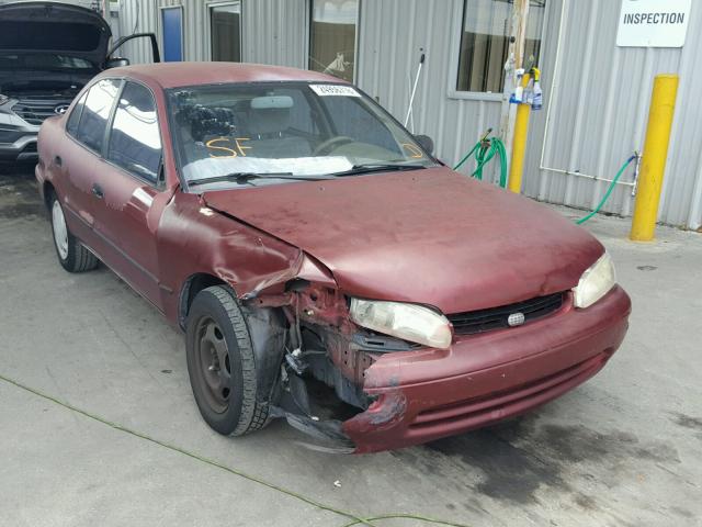 1Y1SK5269VZ407833 - 1997 GEO PRIZM BASE BURGUNDY photo 1