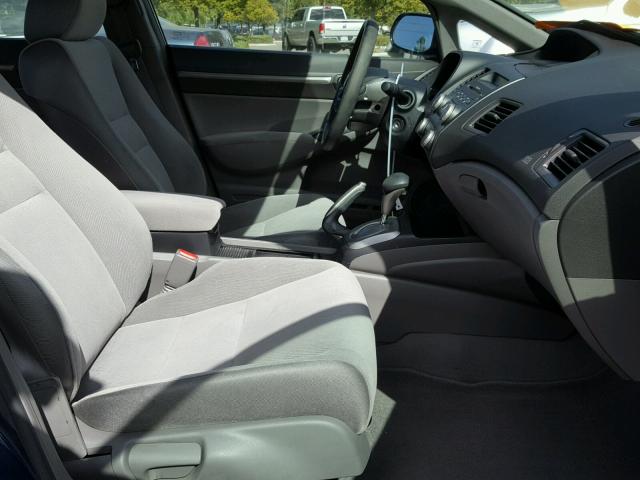 1HGFA16887L135912 - 2007 HONDA CIVIC EX ლურჯი ფოტო 5