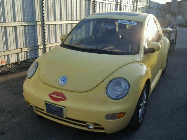 3VWCK31CX5M404846 - 2005 VOLKSWAGEN NEW BEETLE 黄色 照片 2