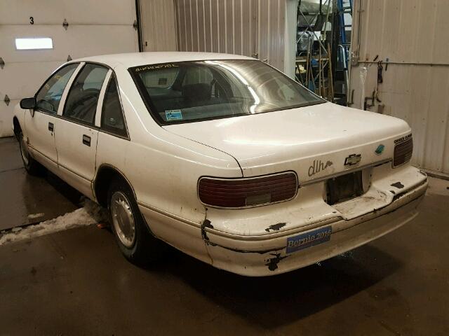 1G1BL52W2RR167430 - 1994 CHEVROLET CAPRICE CL WHITE photo 3