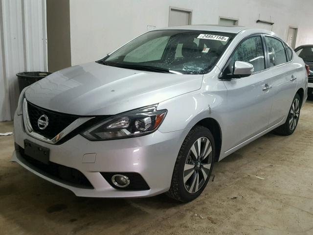 3N1AB7AP7HY224311 - 2017 NISSAN SENTRA S SILVER photo 2