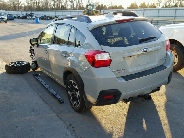 JF2GPALC5HH206502 - 2017 SUBARU CROSSTREK TAN photo 3