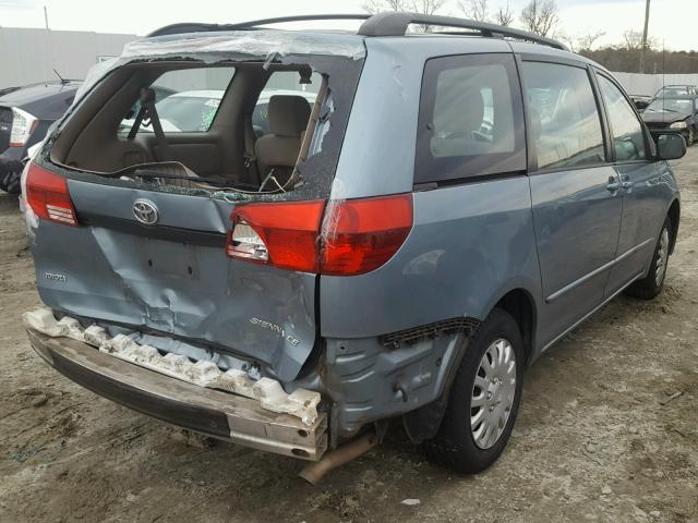 5TDZA23C65S361095 - 2005 TOYOTA SIENNA CE BLUE photo 9