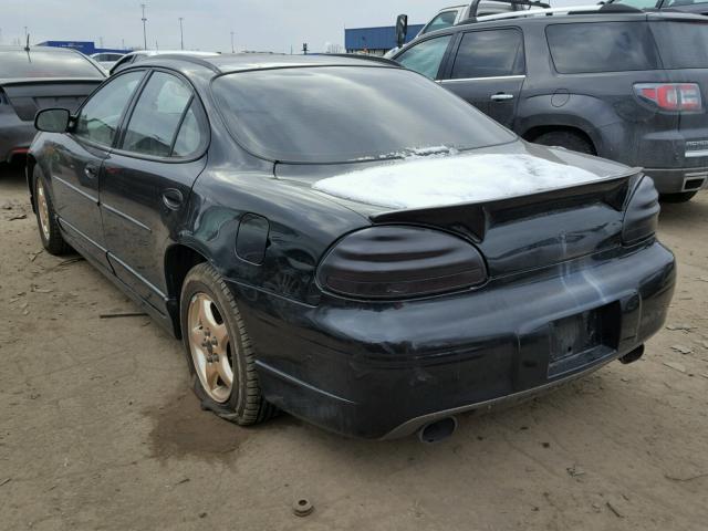 1G2WR5210XF255603 - 1999 PONTIAC GRAND PRIX BLACK photo 3