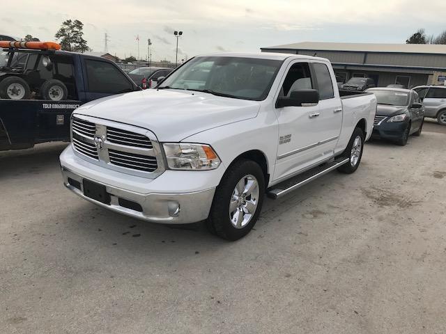 1C6RR6GG1FS566112 - 2015 RAM 1500 SLT WHITE photo 2