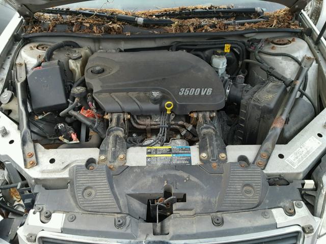 2G1WT58K069226504 - 2006 CHEVROLET IMPALA LT SILVER photo 7