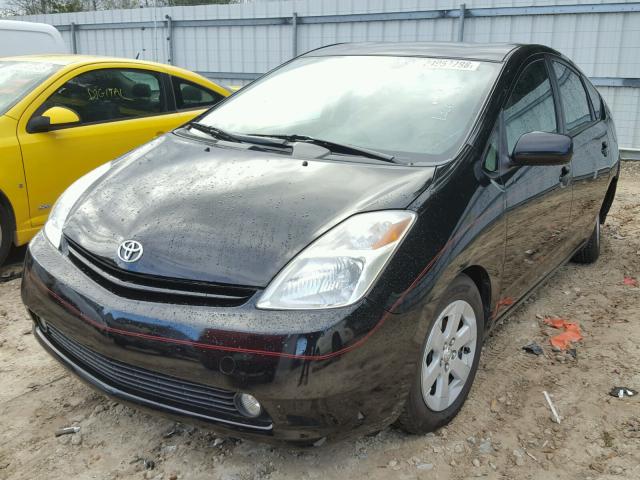 JTDKB20U753071929 - 2005 TOYOTA PRIUS BLACK photo 2