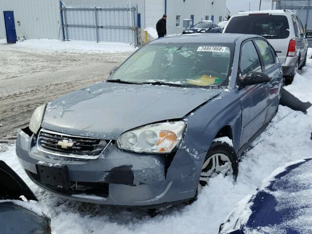 1G1ZS58F47F119726 - 2007 CHEVROLET MALIBU LS GRAY photo 2