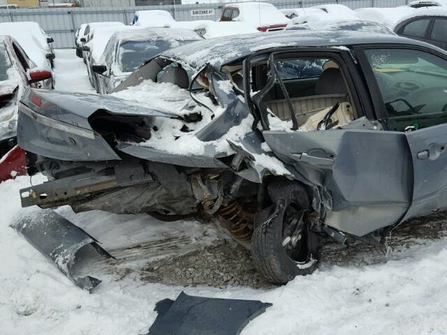 1G1ZS58F47F119726 - 2007 CHEVROLET MALIBU LS GRAY photo 9