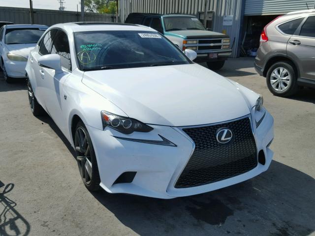 JTHBF1D29E5024993 - 2014 LEXUS IS 250 WHITE photo 1