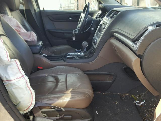 1GKKRRKD0EJ151638 - 2014 GMC ACADIA SLT ოქროსფერი ფოტო 5