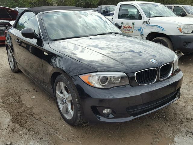 WBAUN1C5XCVR00229 - 2012 BMW 128 I BLACK photo 1