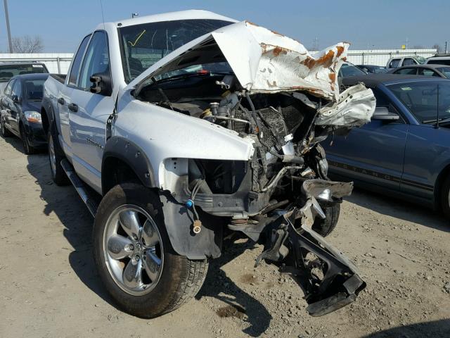 1D7HA18D25S284651 - 2005 DODGE RAM 1500 S WHITE photo 1