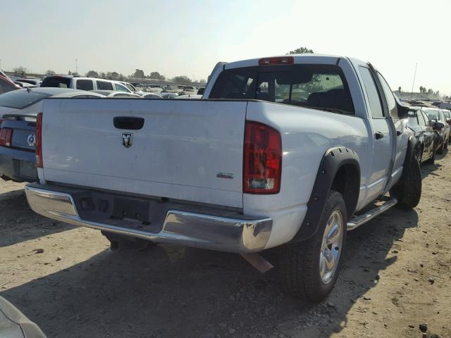 1D7HA18D25S284651 - 2005 DODGE RAM 1500 S WHITE photo 4