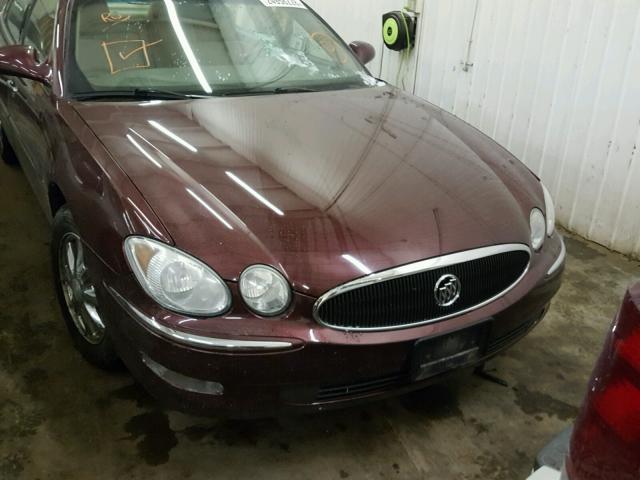 2G4WD582461301266 - 2006 BUICK LACROSSE C RED photo 9