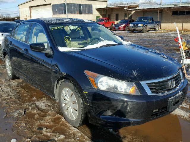 1HGCP2F35AA167540 - 2010 HONDA ACCORD LX BLACK photo 1