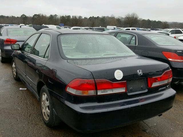 1HGCG56621A146074 - 2001 HONDA ACCORD EX BLACK photo 3