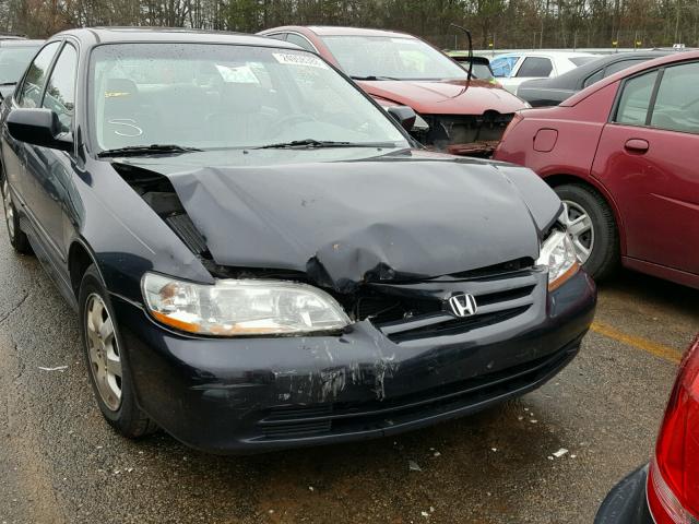 1HGCG56621A146074 - 2001 HONDA ACCORD EX BLACK photo 9