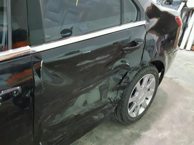 3LNHM26TX9R615670 - 2009 LINCOLN MKZ BLACK photo 9