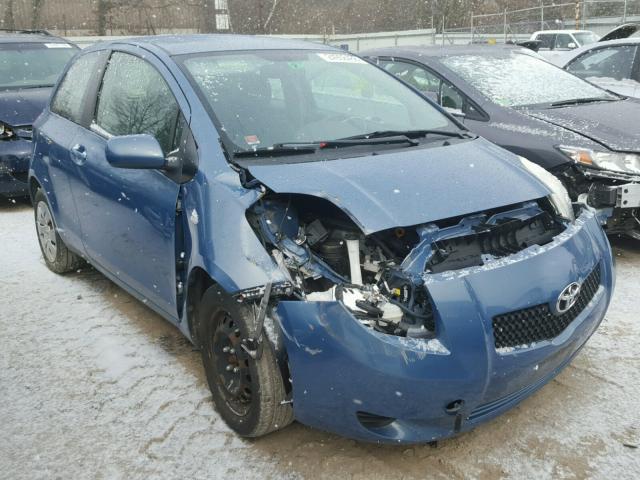 JTDJT923485208601 - 2008 TOYOTA YARIS BLUE photo 1