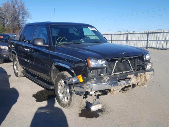 3GNEC12TX4G108841 - 2004 CHEVROLET AVALANCHE BLACK photo 1