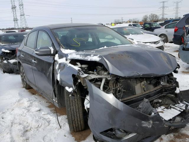 3N1AB7AP6GY332384 - 2016 NISSAN SENTRA S GRAY photo 1