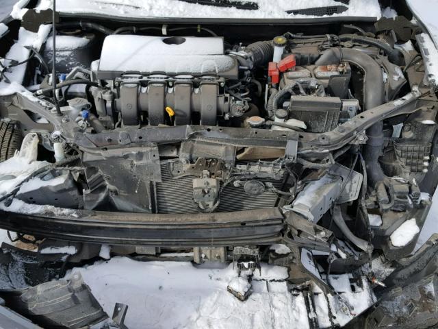 3N1AB7AP6GY332384 - 2016 NISSAN SENTRA S GRAY photo 7