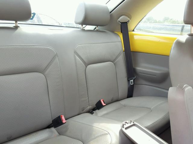 3VWSW31C46M420574 - 2006 VOLKSWAGEN NEW BEETLE 黄色 照片 6