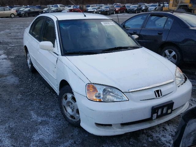 JHMES96693S010212 - 2003 HONDA CIVIC HYBR WHITE photo 1