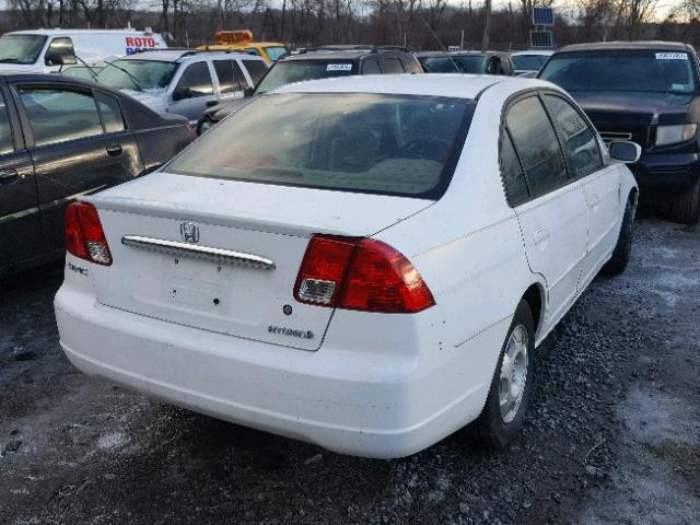 JHMES96693S010212 - 2003 HONDA CIVIC HYBR WHITE photo 4