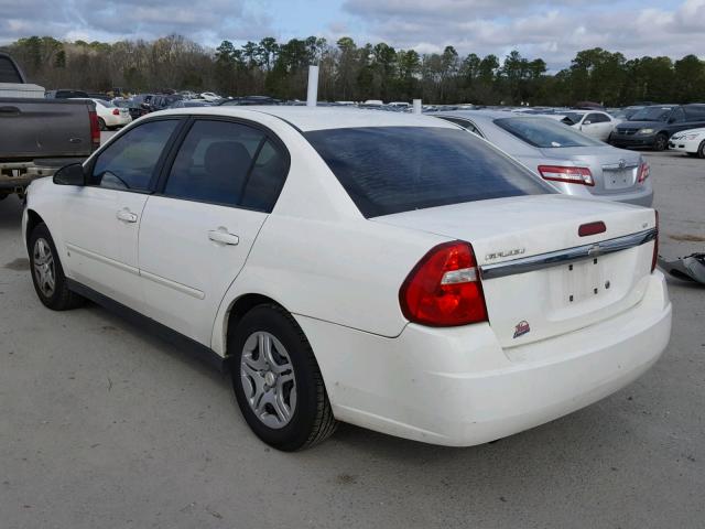 1G1ZS58F47F309879 - 2007 CHEVROLET MALIBU LS WHITE photo 3