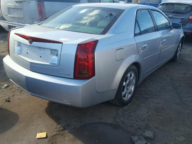 1G6DM57N730154054 - 2003 CADILLAC CTS SILVER photo 4