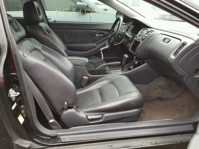 1HGCG22522A030516 - 2002 HONDA ACCORD EX BLACK photo 5