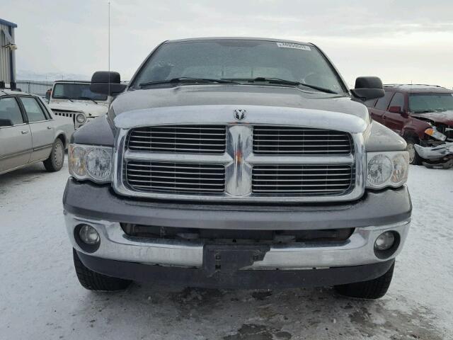 1D7HU18D25S286651 - 2005 DODGE RAM 1500 S GRAY photo 9