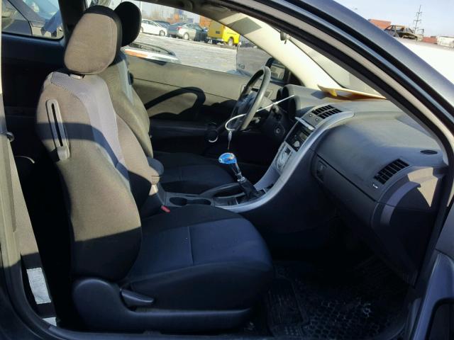 JTKDE177850006740 - 2005 TOYOTA SCION TC 石墨色 照片 5