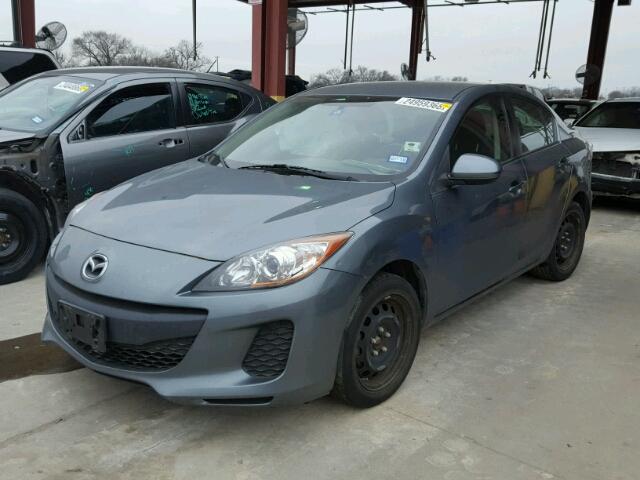 JM1BL1TF4D1792434 - 2013 MAZDA 3 I GREEN photo 2