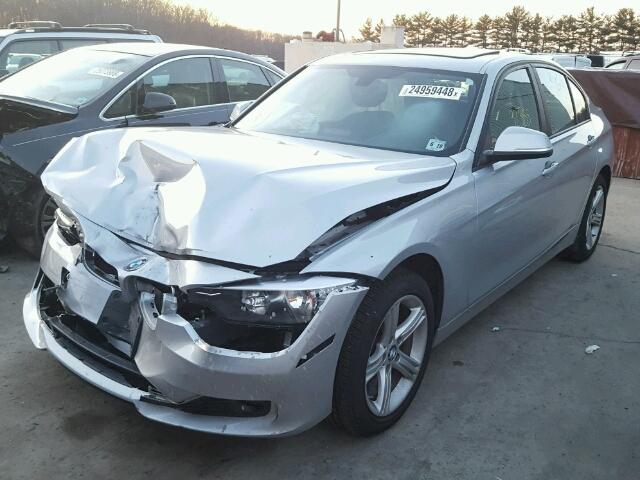 WBA3B5G53ENS10802 - 2014 BMW 328 XI SUL SILVER photo 2