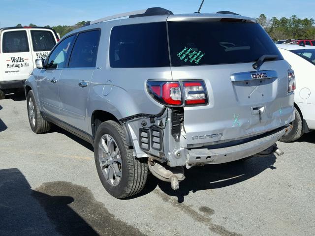 1GKKRRKD4DJ215758 - 2013 GMC ACADIA SLT ვერცხლისფერი ფოტო 3