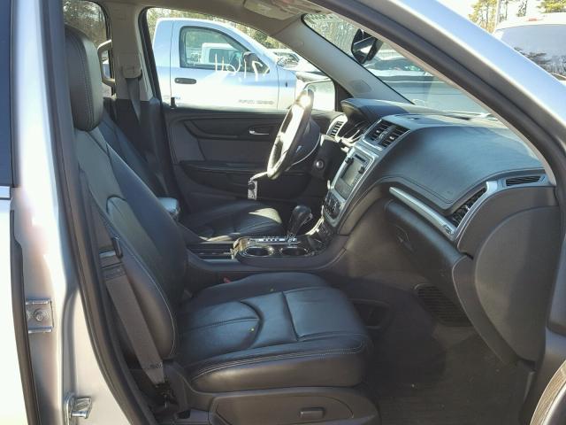 1GKKRRKD4DJ215758 - 2013 GMC ACADIA SLT ვერცხლისფერი ფოტო 5