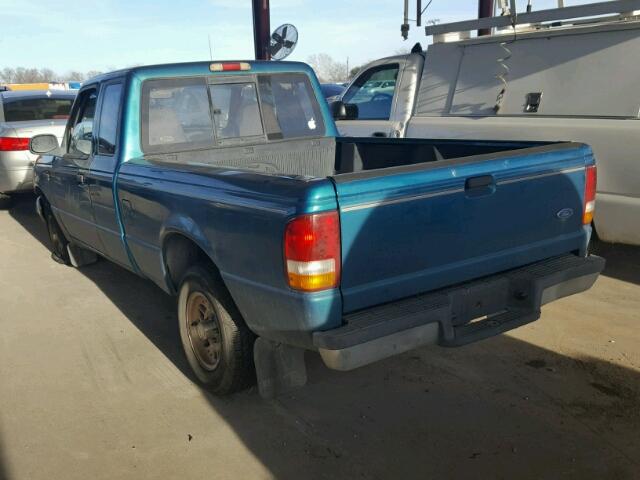 1FTCR14XXRPC61141 - 1994 FORD RANGER SUP GREEN photo 3