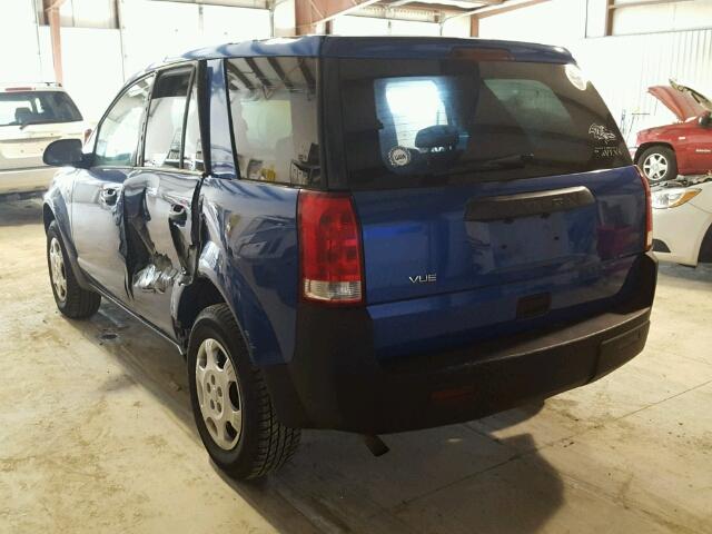 5GZCZ33D34S836770 - 2004 SATURN VUE BLUE photo 3