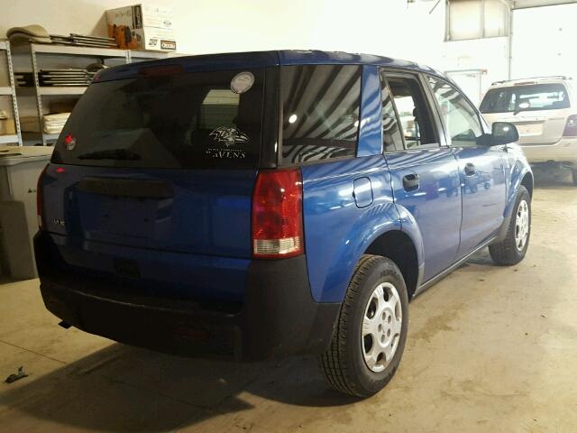 5GZCZ33D34S836770 - 2004 SATURN VUE BLUE photo 4